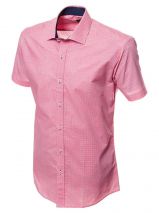 Розовая рубашка с принтом