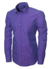 Фиолетовая рубашка Ettore