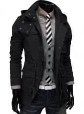 Черная мужская куртка (60)