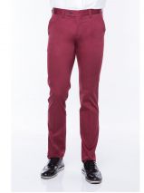 Бордовые мужские брюки