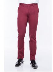 Бордовые мужские брюки