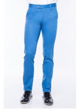 Голубые мужские брюки