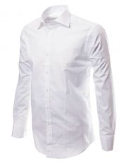 Белая  рубашка с текстурой Franco Bellini