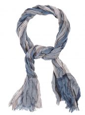 Серо-голубой шарф