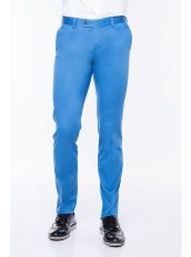Синие мужские брюки