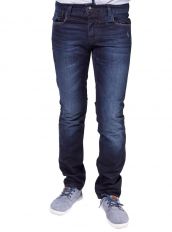 Темно-синие джинсы straight-fit Gattoi