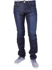 Синие джинсы straight-fit Gattoi с двойной отсрочкой на кармане