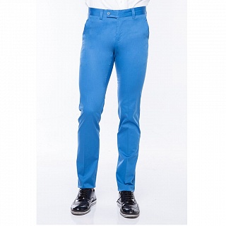 Голубые мужские брюки