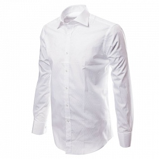 Белая  рубашка с текстурой Franco Bellini