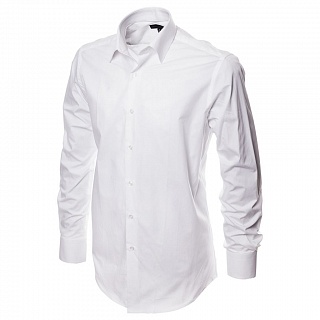 Белая рубашка с текстурой