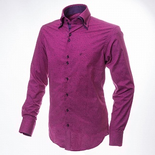 Розовая текстурная рубашка